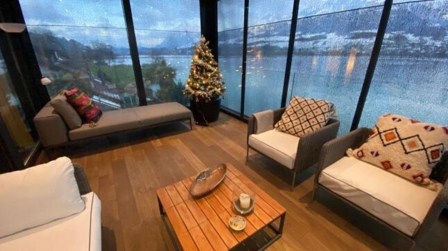 Ferienwohnung - Schweizer Alpen - Luxury loft on top of Villa Wilen with tremendous views by the lake - Penthouse Apartment