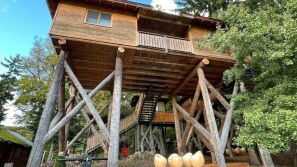 Baumhotel im Styrassic Park