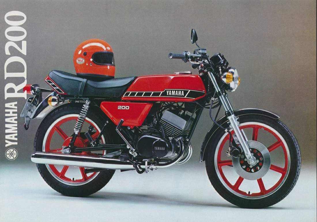 Yamaha RD 200 alle Baujahre bis 1979 - Technische Daten