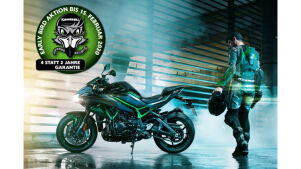 Bis 15. Februar 2020 Neufahrzeuge inkl. 4 Jahren Kawasaki-Garantie 