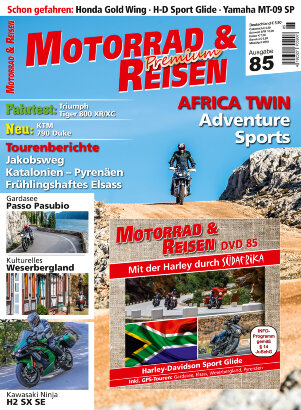 Motorrad & Reisen Premium-Ausgabe 85 mit DVD