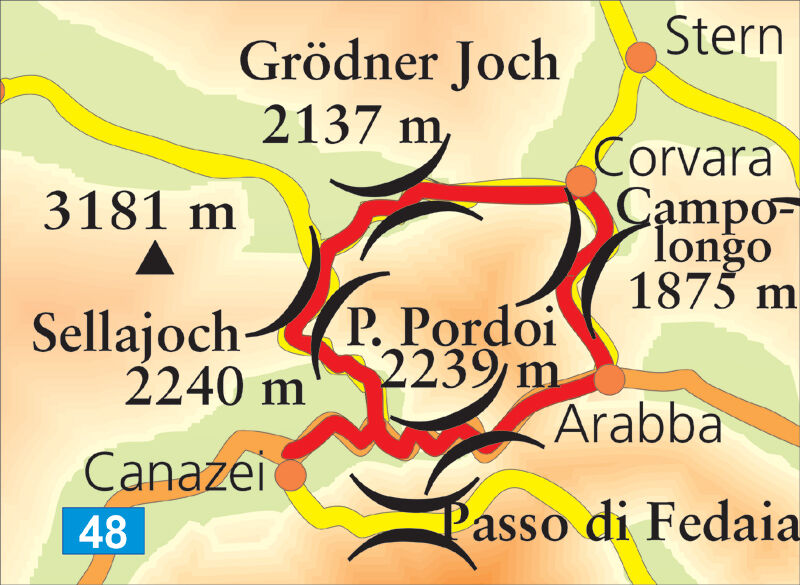 Motorradtour - Sella Ronda 📋