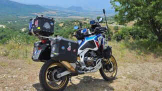 Motorrad von Roboontour 