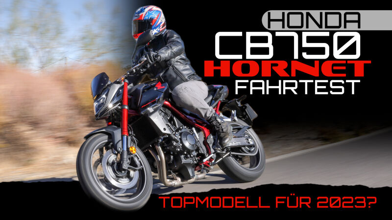 Honda CB750 Hornet im Fahrtest 