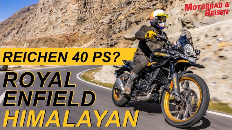 ROYAL ENFIELD HIMALAYAN 450 - reichen 40 PS fürs große Abenteuer?