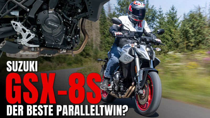Ist das der beste Paralleltwin? Suzuki GSX-8S im Test