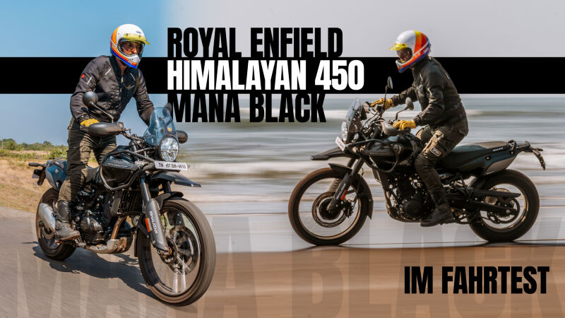 Royal Enfield Himalayan 450 Mana Black – Exklusive Testfahrt