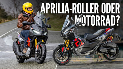 Aprilia SR GT 400 im Test: Roller oder schon ein Motorrad?