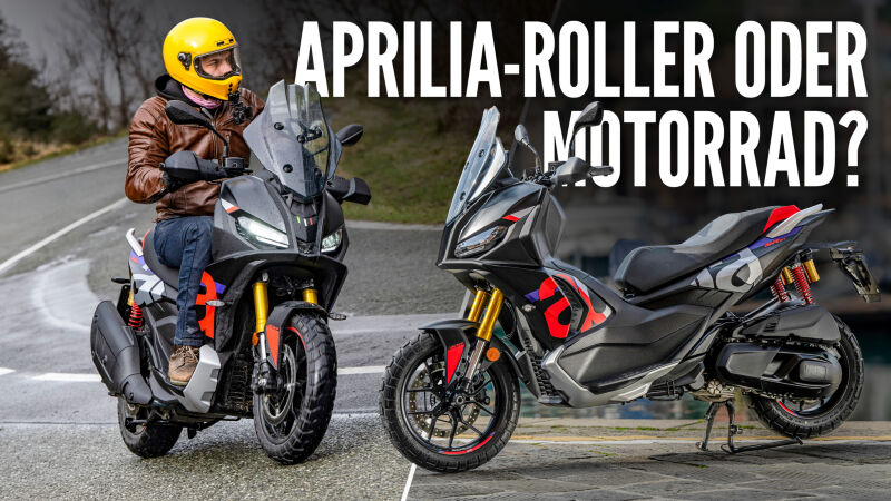 Aprilia SR GT 400 im Test: Roller oder schon ein Motorrad?