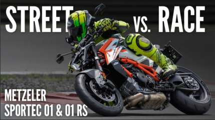 Metzeler Sportec 01 & 01 RS Test – Straße vs. Rennstrecke