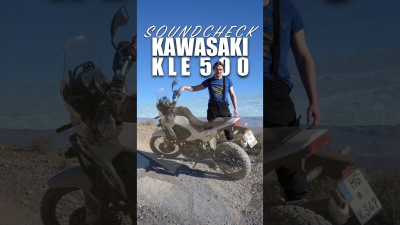 Kawasaki KLE500 – Adventure-Bike im Soundcheck 🔊
