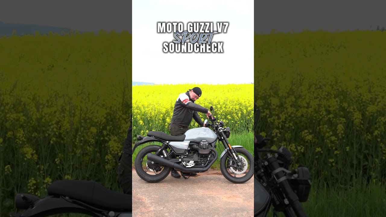 Moto Guzzi V7 Sport im Soundcheck