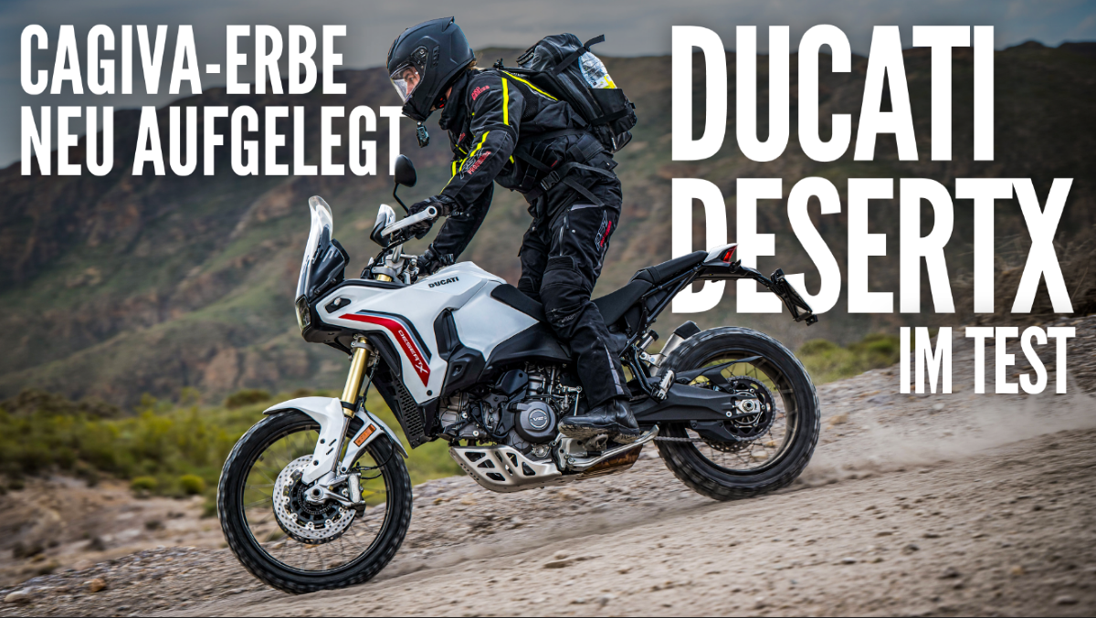 110 PS, 890 ccm, 16.390 € — die neue Ducati DesertX im ersten Test