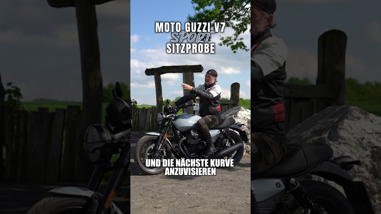 🏍️ Moto Guzzi V7 Sport — Sitzprobe & erste Eindrücke