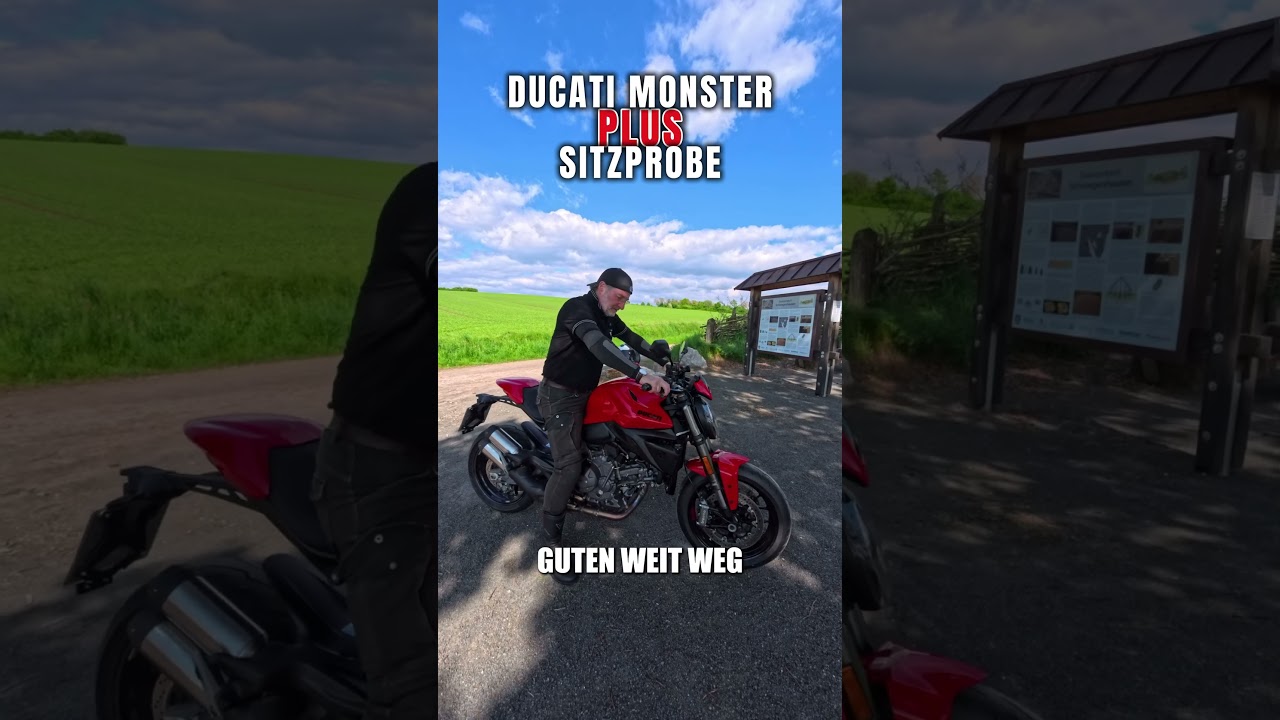 Ducati Monster+: Sitzposition & Ergonomie im Check
