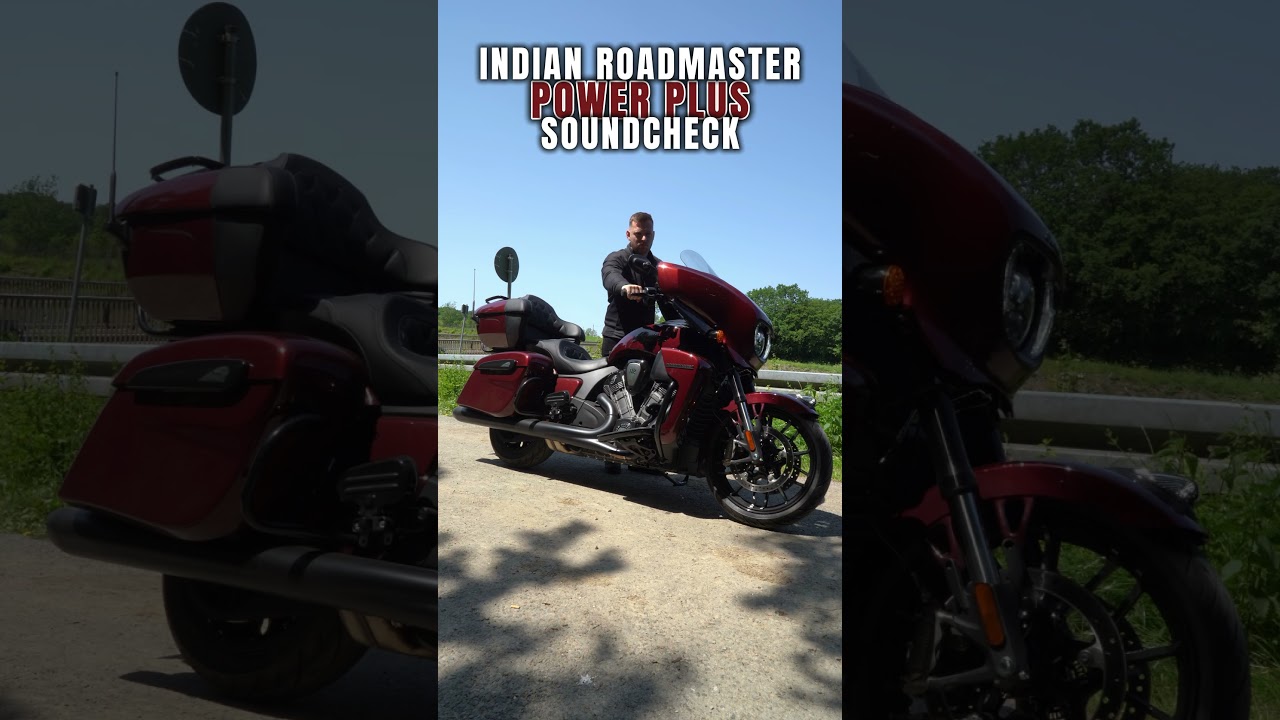 Indian Roadmaster PowerPlus Dark Horse im Soundcheck 🔊