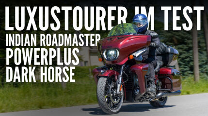 36.790 € Luxustourer – lohnt sich die Indian Roadmaster PowerPlus Dark Horse?