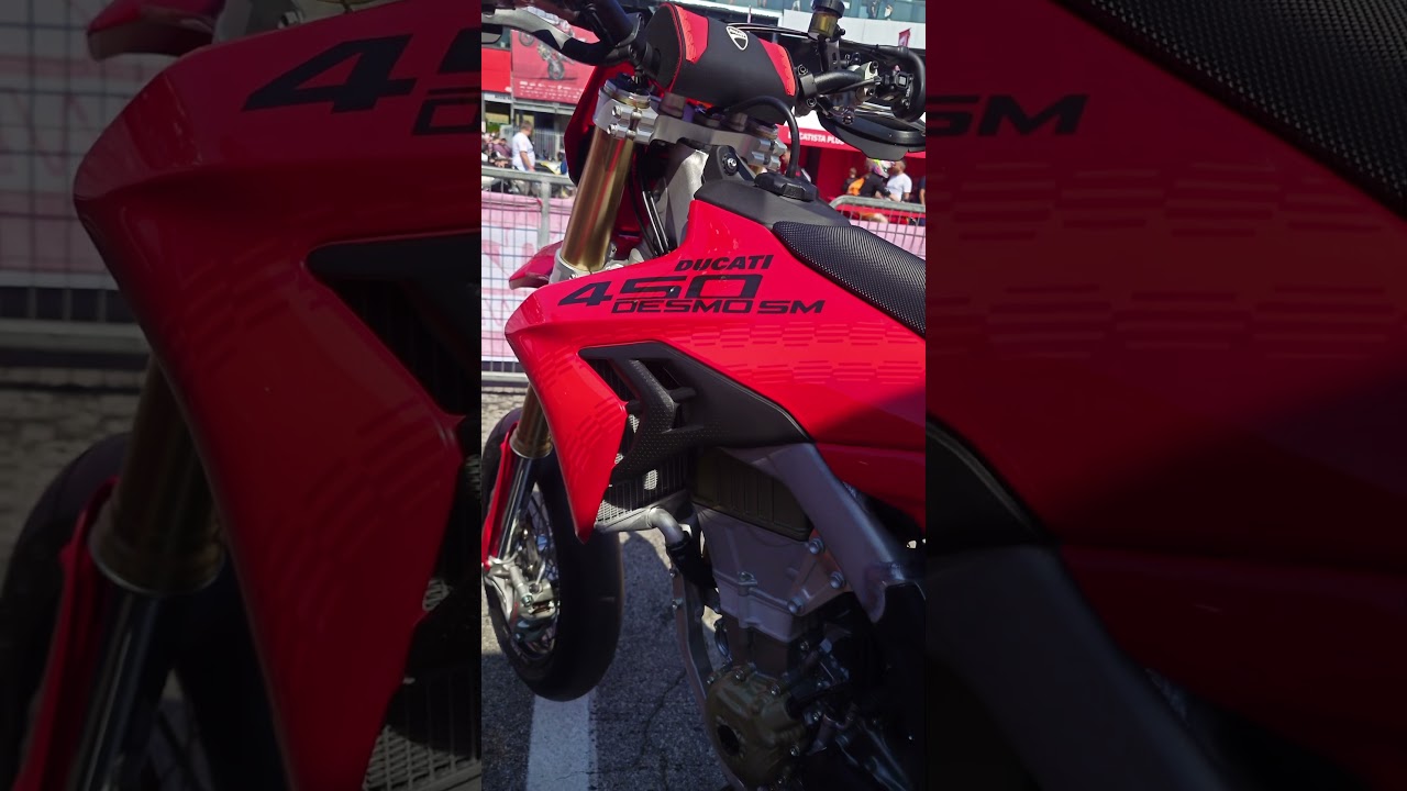 Die erste Renn-Supermoto von Ducati: Desmo450 SM