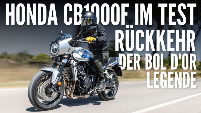 Honda CB1000F Fahrbericht: 123 PS Retro-Naked Bike